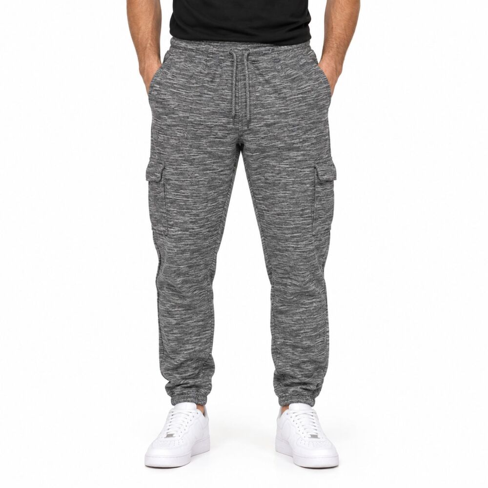 Esstive Men’s Fleece-Lined Jogger Pants | Size Large